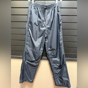 RedHead Gray Track Pants Elastic Waist Velcro Ankle Joggers Size S